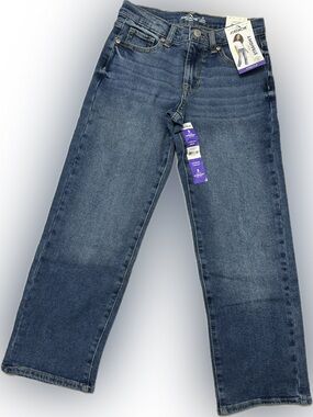 Jordache Kids Straight-Leg Jeans in Dark Blue Wash